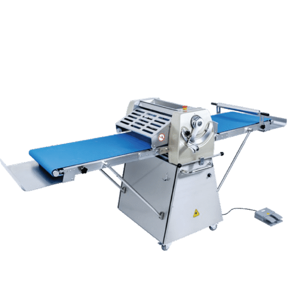 Rahasia Lembaran Sempurna: Automasi Pemotongan untuk Pastri Premium dough sheeter 630mm