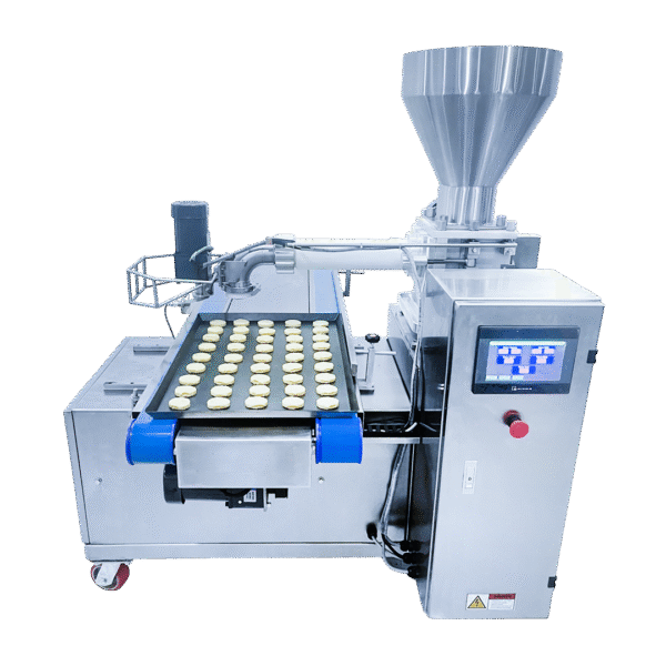 extruder machine with panner