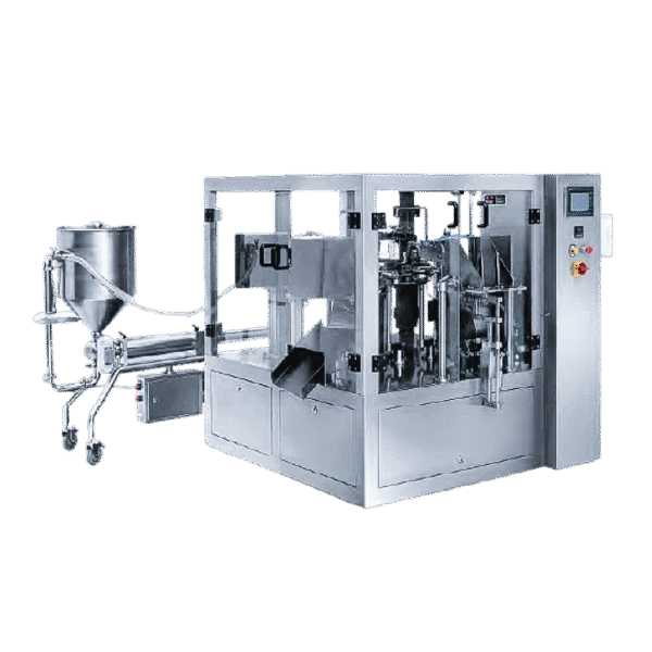 liquid premade rotary packaging