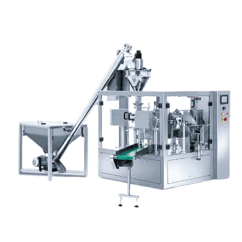 powder premade rotary packaging