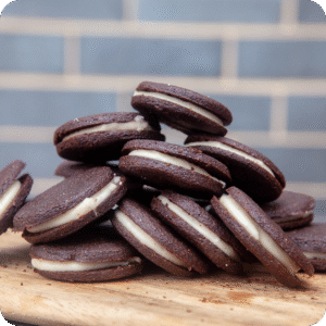 automatic cookies sandwich & packing machine