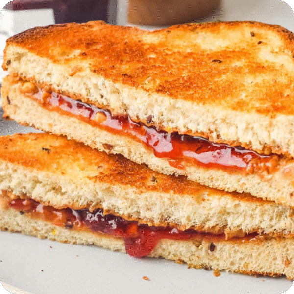 spread floss & toast filling with two materials machine